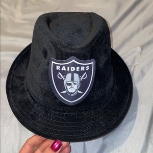 Raiders fedora chicano hat.